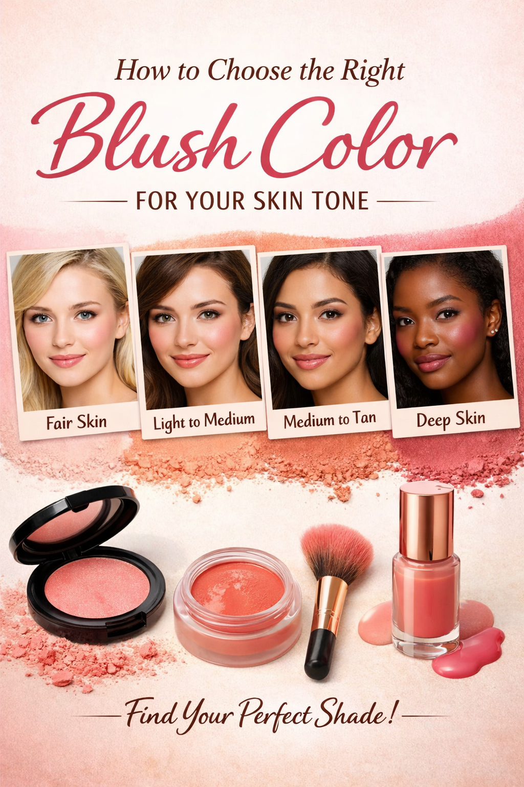 How to Choose the Right Blush Color for Your Skin Tone