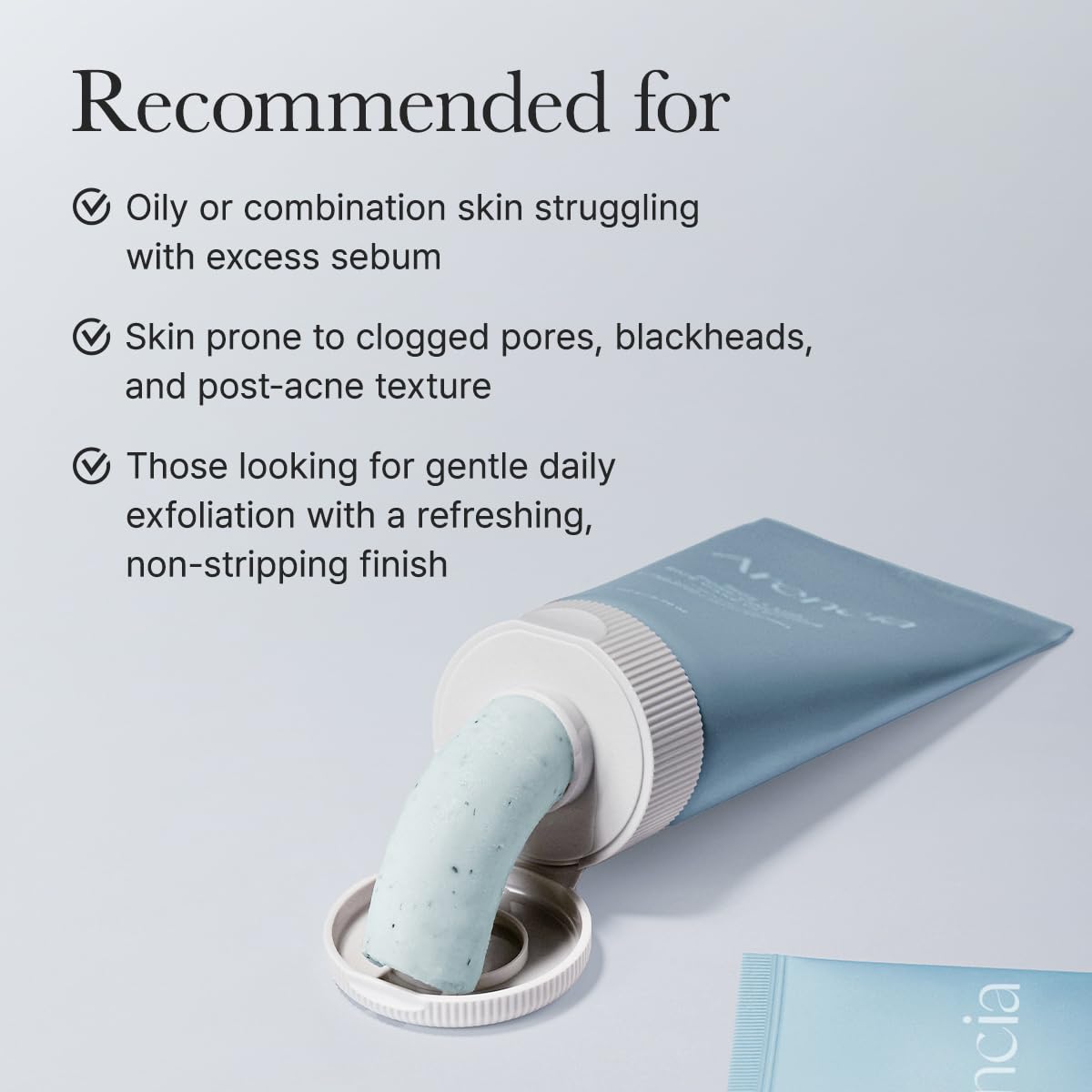 Hyssop Sebum Control Rice Cake Cleanser, 5.29 oz, AHA Tea Tree Face Wash for Oily Combination Skin